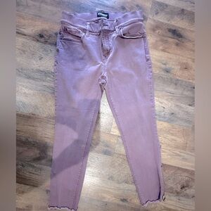 Express Purple Jeggings Stretch Denim